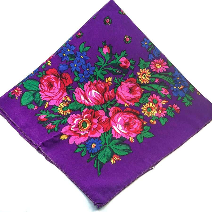 Bandana morada Polonia