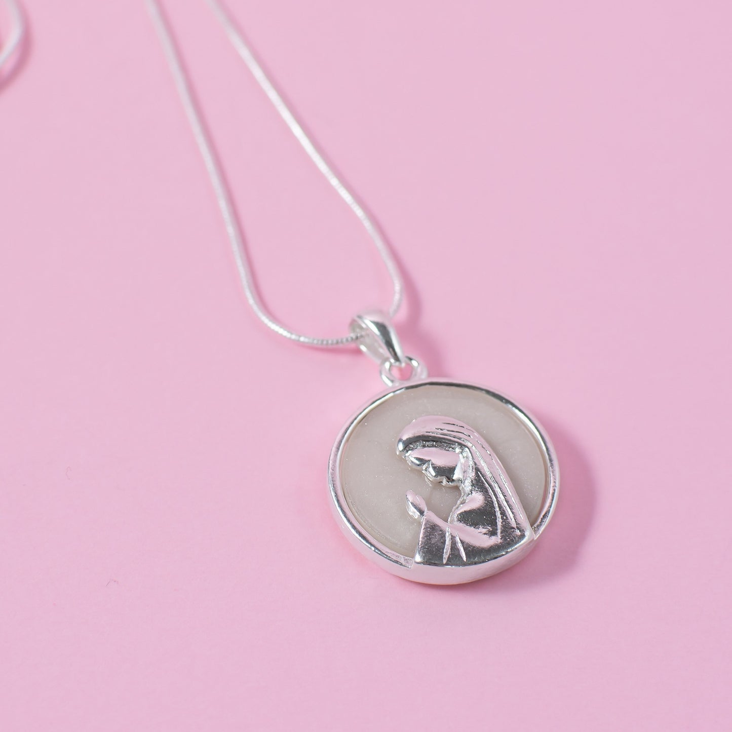 Virgencita niña silver
