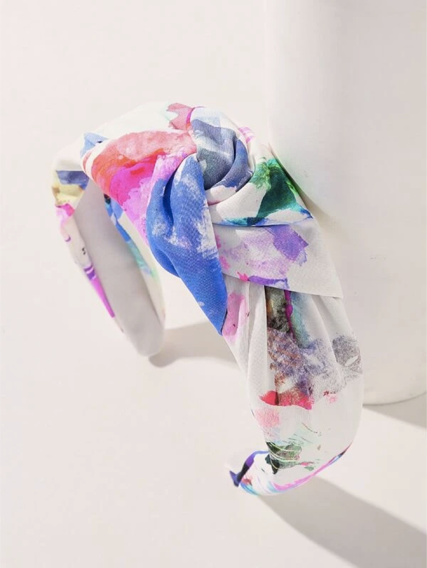 Cintillo nudo blanco colores