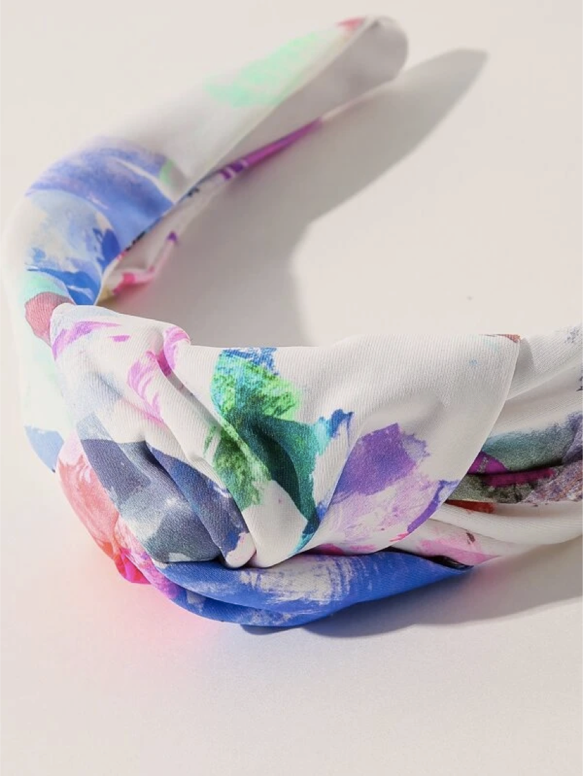Cintillo nudo blanco colores