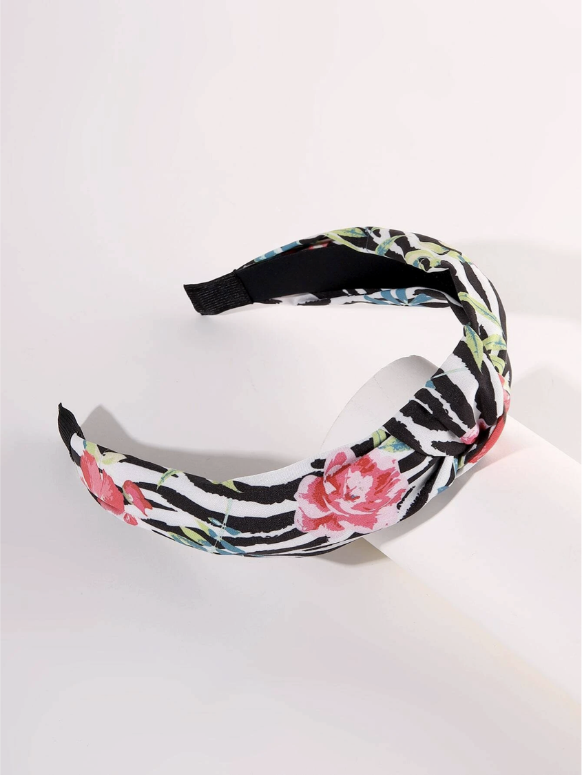 Cintillo flores print