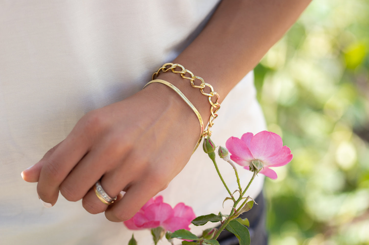 Pulsera eslabones GOLD