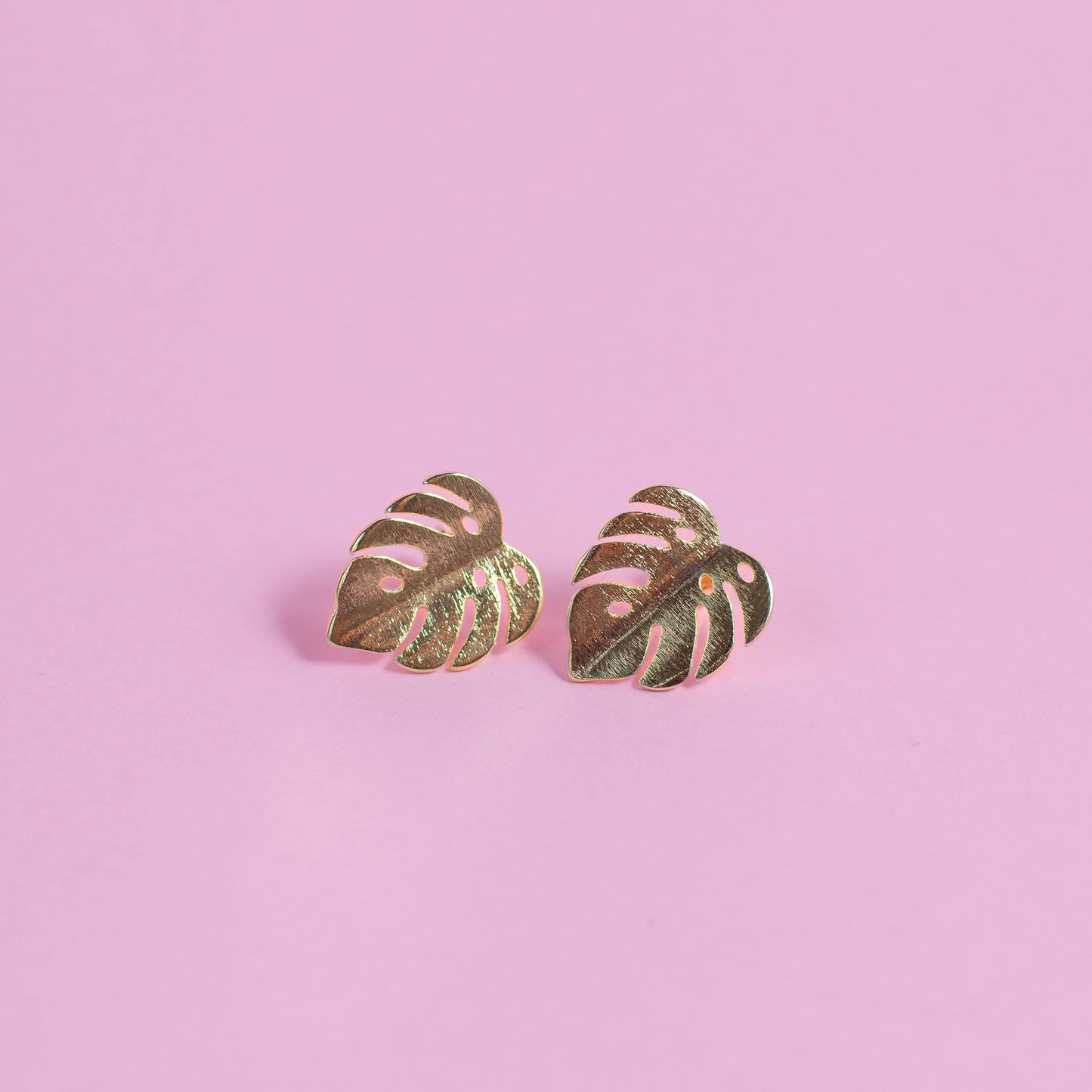 Aros hojas gold - LuzDesign