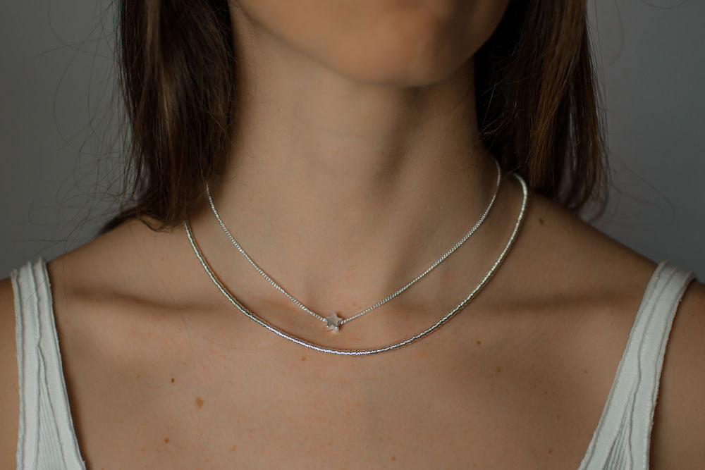 Pulsera | collar silver