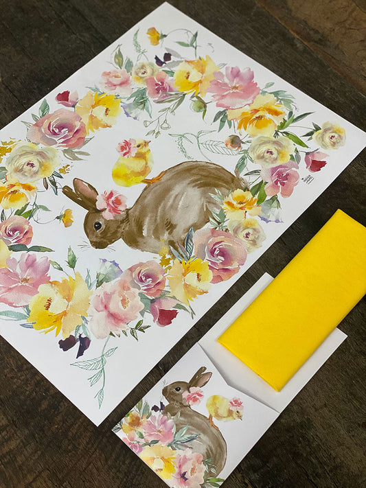 Pack de Mesa flores amarillas