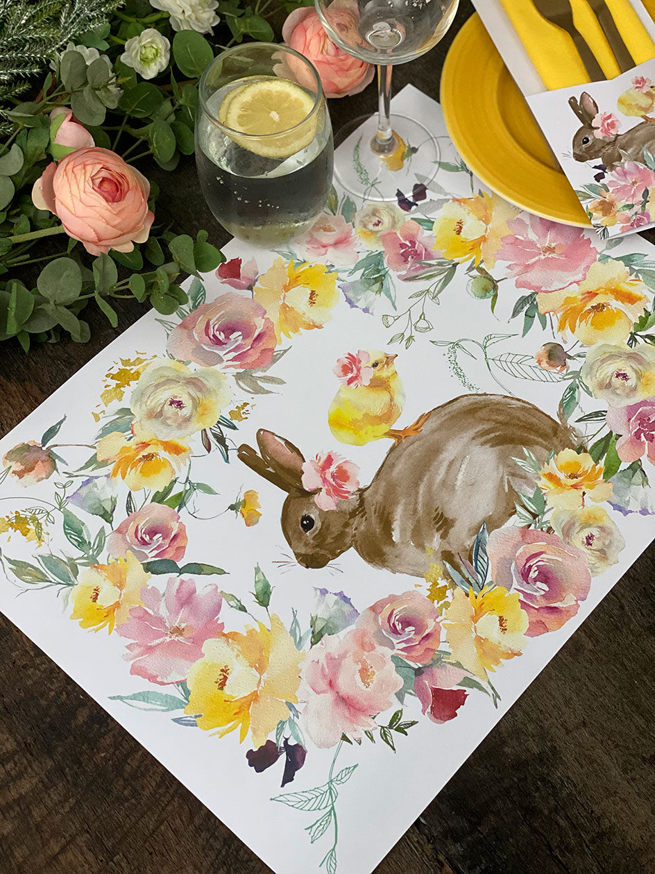 Pack de Mesa flores amarillas
